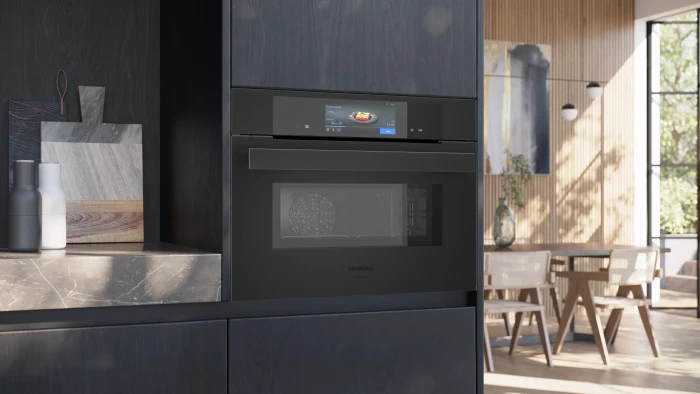 Siemens iQ700 CM978GMM1 Backofen mit Mikrowelle mattschwarz