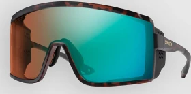 Smith Pursuit matte tortoise/chromapop glacier photochromic copper opal mirror