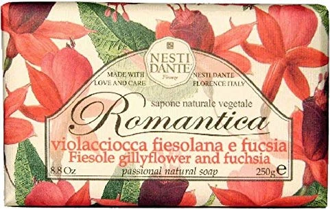 Nesti Dante Romantica Fiesole Gillyflower and Fuchsia feste Seife, 250g