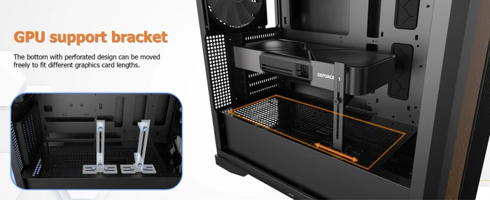 Raijintek Agos Max MS4 White, Glasfenster