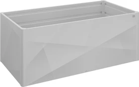 Biohort X-Design Hochbeet 2x1 silber-metallic
