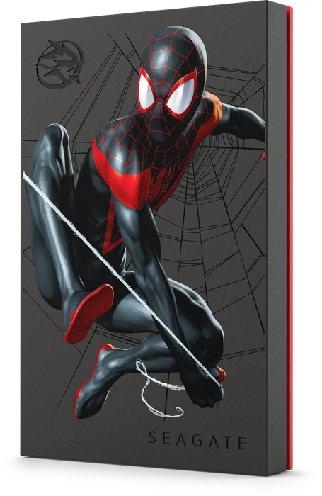Seagate FireCuda Gaming HDD - Miles Morales Special Edition, 2TB, +Rescue, USB 3.0 Micro-B