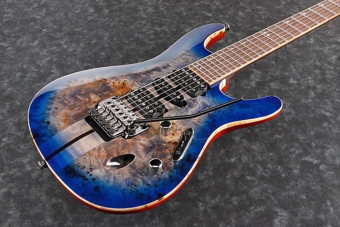 Ibanez S1070PBZ CLB Cerulean Blue Burst