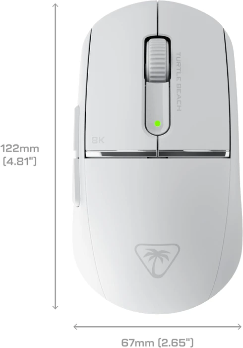 Turtle Beach Burst II Pro 8K weiß, USB/Bluetooth