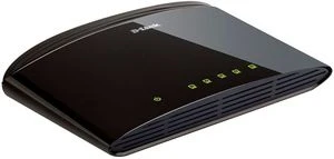 D-Link DES-1000 Desktop Switch, 5x RJ-45