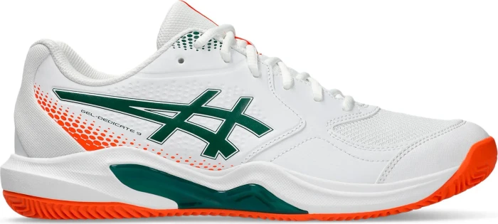 Asics Gel-Dedicate 9 Padel white/jewel green (Herren)