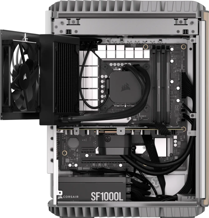Corsair ONE i500, Wood Bright, Core i9-14900K, 32GB RAM, 2TB SSD, GeForce RTX 4080 SUPER