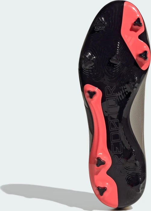 adidas Predator League FG platinum metallic/aurora black/turbo (Herren)