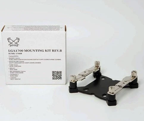 Scythe LGA1700 Mounting Kit Rev. B, Sockel 1700 Montage-Kit