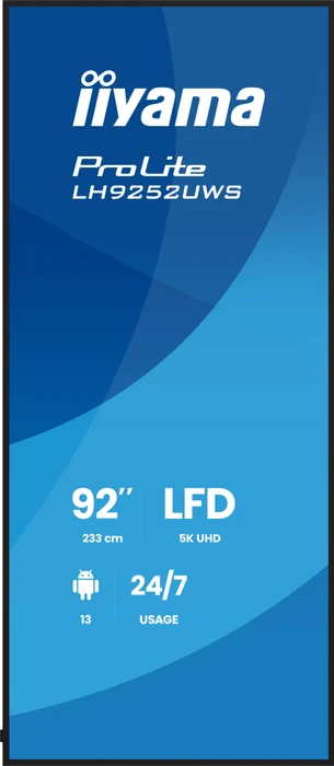 iiyama ProLite LH9252UWS-B1AG, 91.5"