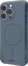 SBS Mobile Instinct Mag Cover für Apple iPhone 15 Pro blau