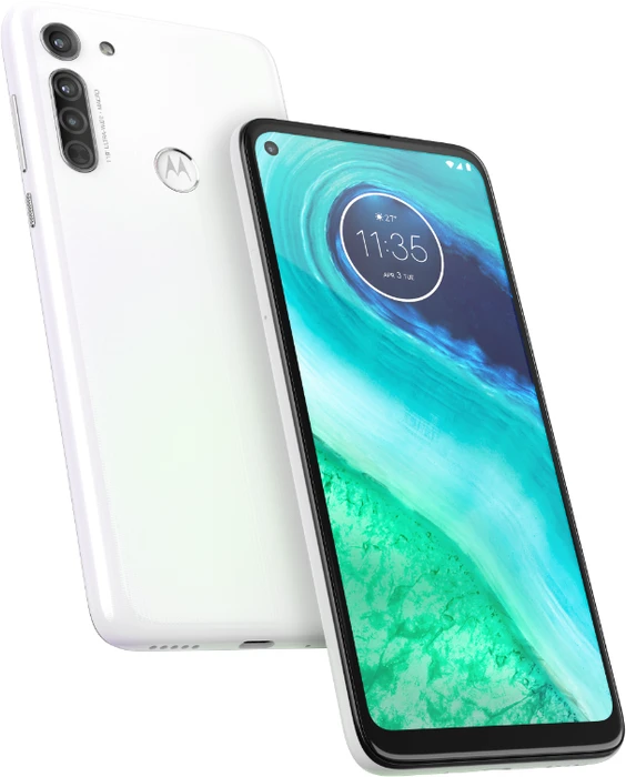 Motorola Moto G8 Dual-SIM pearl white