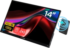 Verbatim Tragbarer Touchscreen Monitor Light, 14"