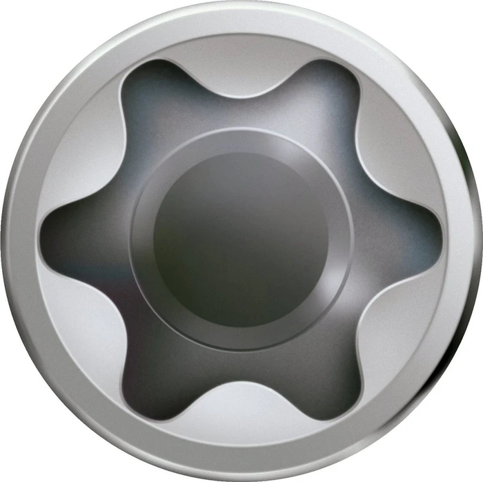 Spax Edelstahl rostfrei A2 T-STAR plus T25 Terrassenschraube, 5x48mm, 100 Stück