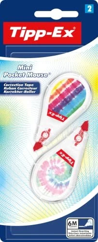 BIC Tipp-Ex Dekor 5mmx0m Korrekturroller, Blister, 2er-Set