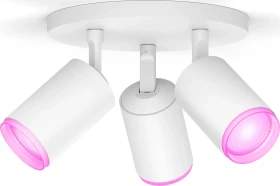 Philips Hue White and Color Ambiance Fugato Spot 3-flammig weiß