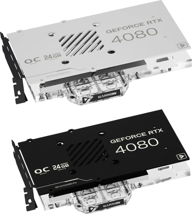 Barrow NVIDIA RTX 4080 LRC 2.0 Full Coverage GPU Water Block weiß, NVIDIA RTX 4080 Founders Edition