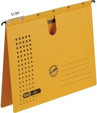 Elba chic ultimate Hängehefter, A4, gelb, 25er-Pack (100552095#25)
