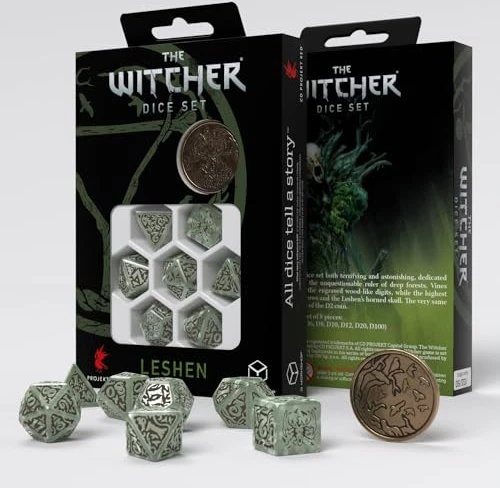 Q-Workshop Würfelset The Witcher - Leshen - The Totem Builder