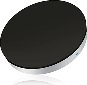 Zens Single Wireless Charger Round schwarz