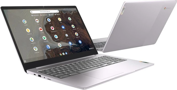 Lenovo IdeaPad 3 Chromebook 15IJL6, Arctic Grey, Celeron N4500, 8GB RAM, 128GB Flash, DE