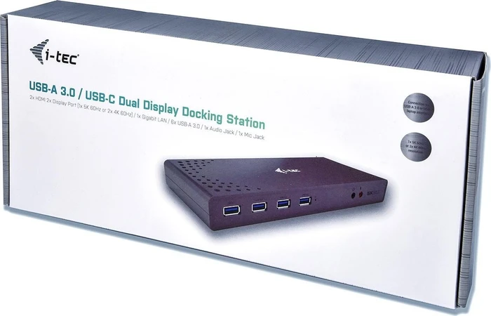 i-tec USB-C Dual Display Docking Station