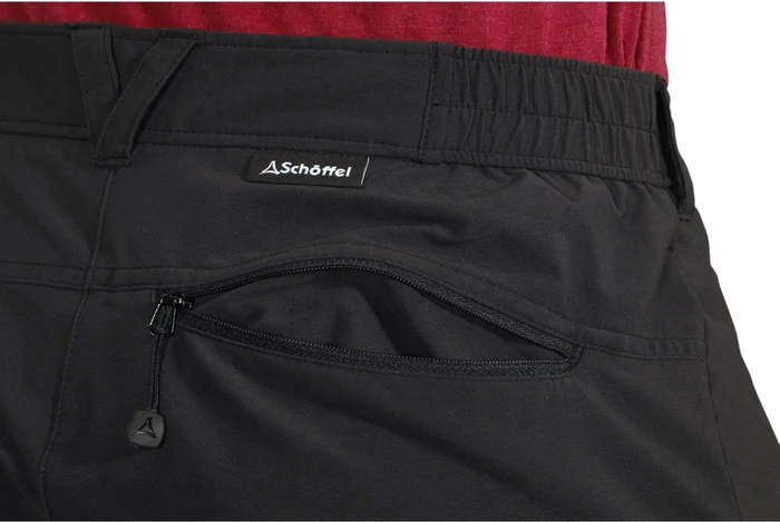 Schöffel Engadin Zip-Off Hose lang schwarz (Damen)