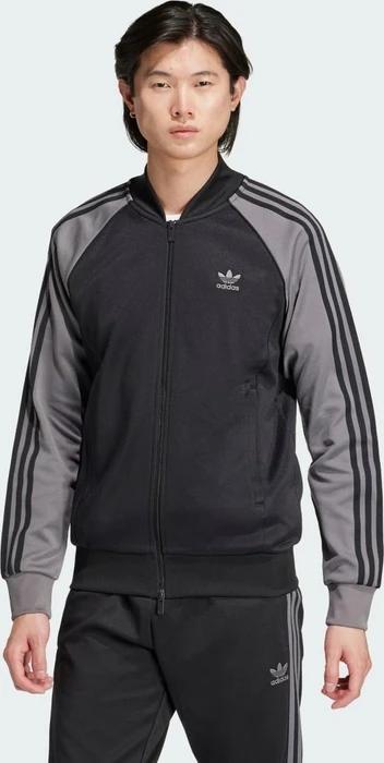 adidas Adicolor Classics SST Originals Trainingsjacke black/grey four (Herren)