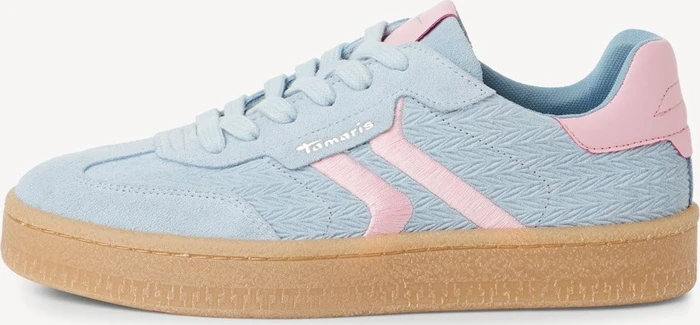 Tamaris Ledersneaker Low blau (Damen)