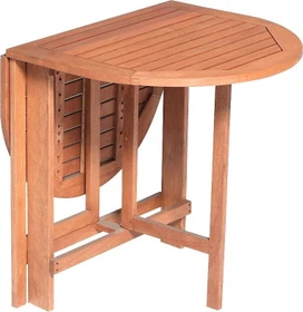 Merxx Eukalyptus Klapptisch oval, 120x60cm