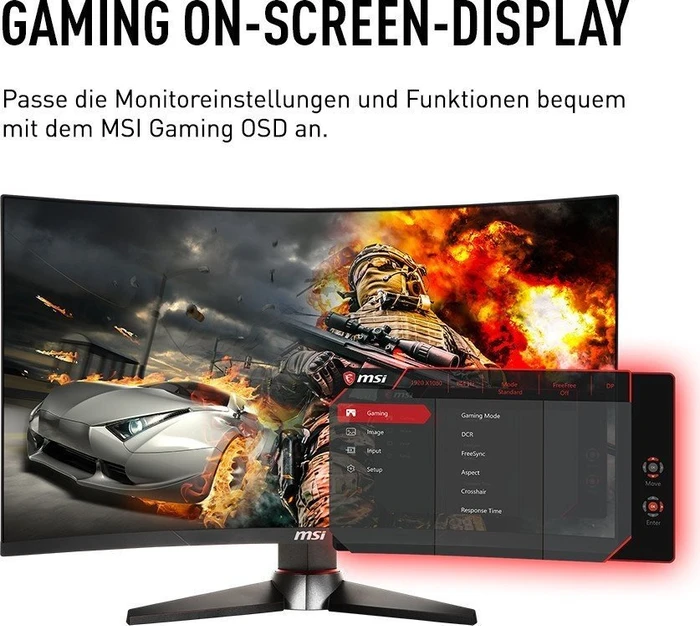 MSI Optix MAG24C, 3 Jahre Garantie, 23.6"