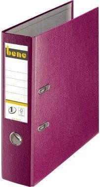 Bene No.1 Ordner 2-Ring, 80mm, A4, brombeer