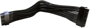 NZXT 24-Pin ATX Verlängerung 25cm, sleeved schwarz