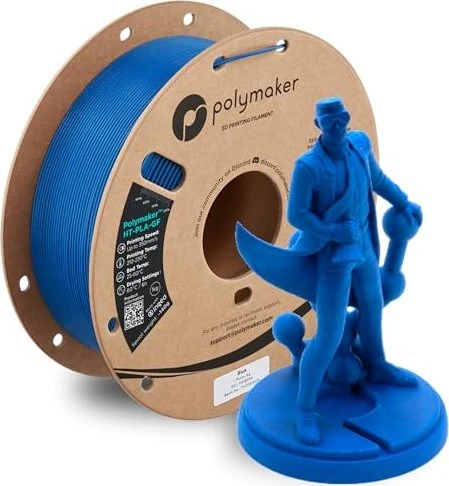 Polymaker HT-PLA-GF, blau, Spule, 1.75mm, 1.00kg