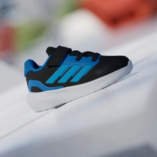 adidas Runfalcon 5 core black/lucid aquamarine/lucid ray blue (Junior)