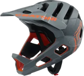 Cratoni Madroc Fullface-Helm anthracite/orange matt