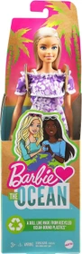 Mattel Barbie - Loves the Ocean lila Blumenkleid
