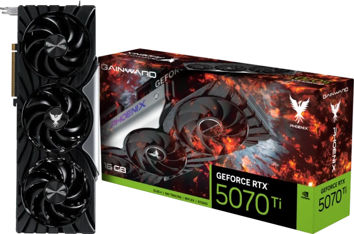 Gainward GeForce RTX 5070 Ti Phoenix V1, 16GB GDDR7, HDMI, 3x DP