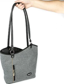 Haberland Melanie Rucksack Lenkertasche grau