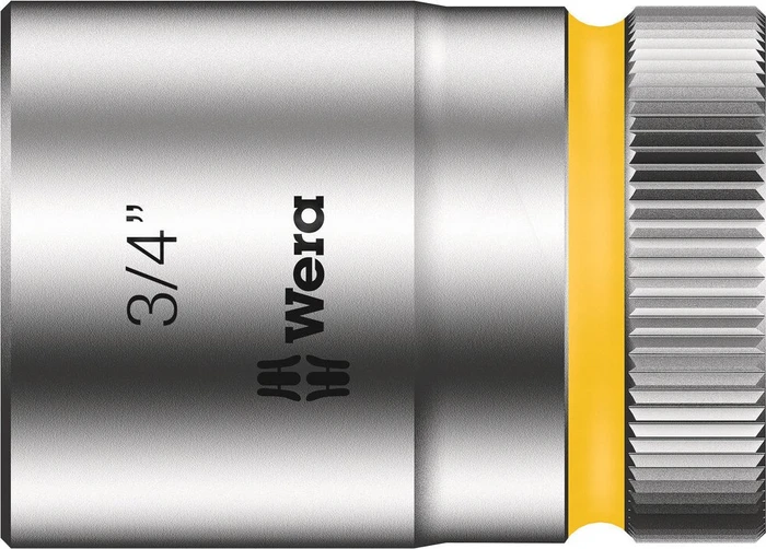 Wera 8790 HMC Zyklop Außensechskant Steckschlüssel 1/2" zöllig, 3/4"x37mm