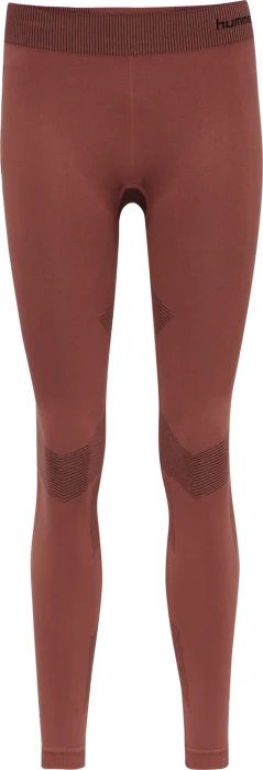 hummel Seamless Training Tight Hose lang marsala (Damen)