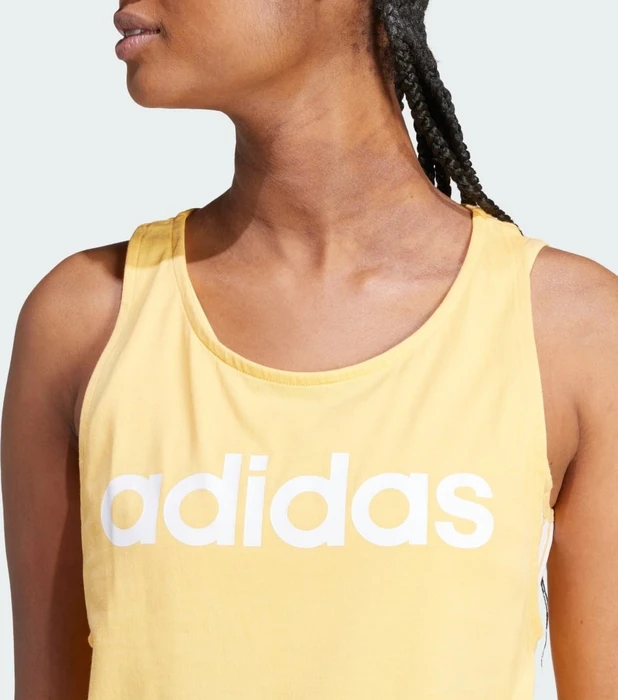 adidas Loungewear Essentials Loose Logo Funktionsshirt ärmellos semi spark/white (Damen)
