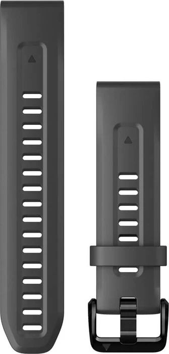 Garmin Ersatzarmband QuickFit 20 Silikon graphite