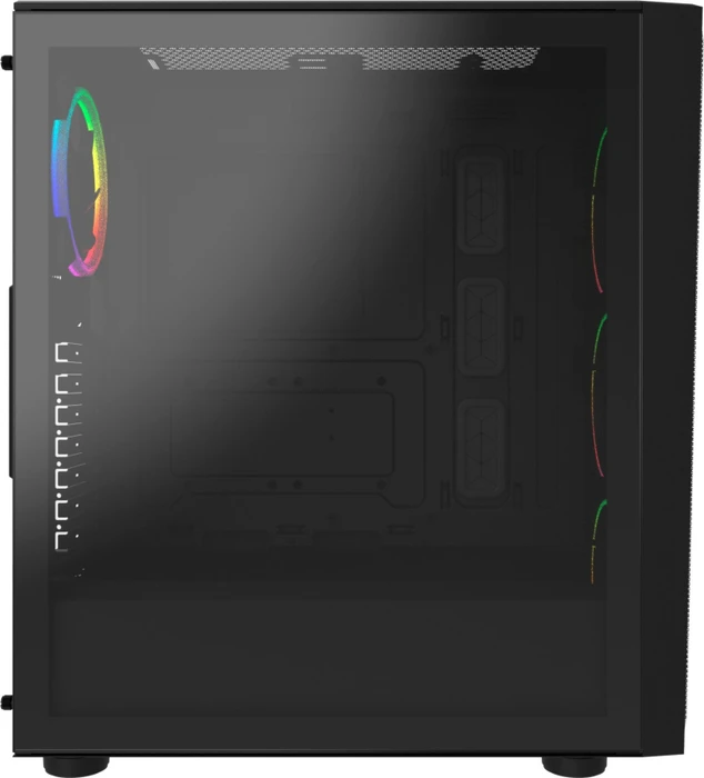 Cooler Master CMP 510, schwarz, inkl. 4x Lüfter, Lüfter LED ARGB, Glasfenster