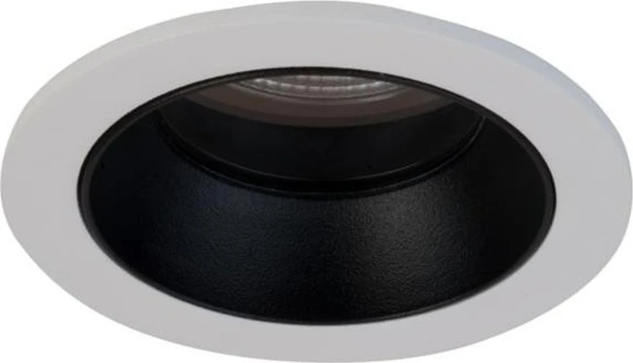 Brumberg Altero-R LED-Einbauleuchte 3000K rund weiß/schwarz