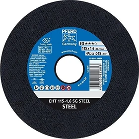 Pferd EHT 115-1.6 SG STEEL Trennscheibe, 115x1.6x22.23mm, 25 Stück