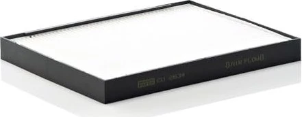 MANN-FILTER CU 2634 Filtro Aria Cabina (Filtro Antipolline) Per Auto E Veicoli Commerciali, Dimensioni 258x203x25 Mm