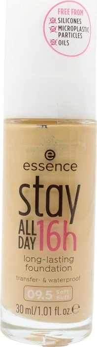 Essence Stay All Day 16h Long-lasting Foundation 09.5 soft buff, 30ml