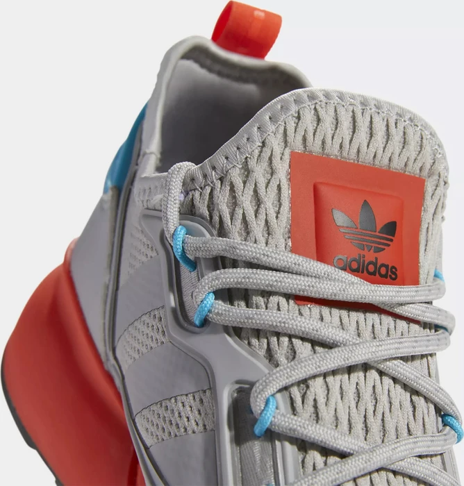 adidas ZX 2K Boost grey two/signal cyan (Damen)