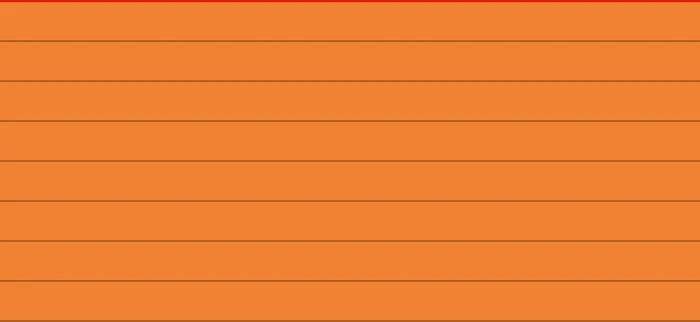 Brunnen Karteikarten, A7, liniert, orange, 100 Blatt